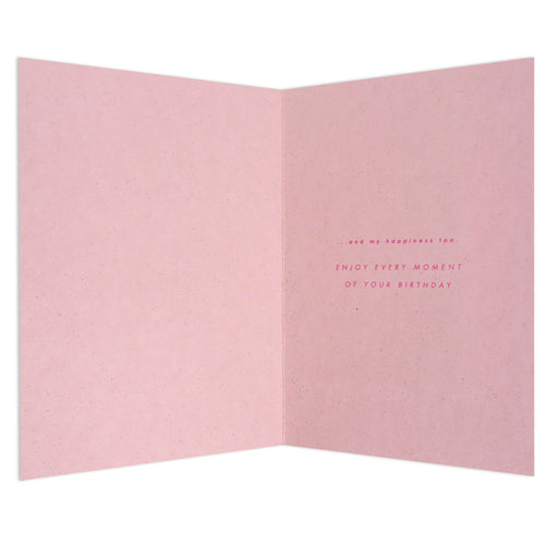 Beautiful & Sentimental Key To My Heart Wife Birthday Card