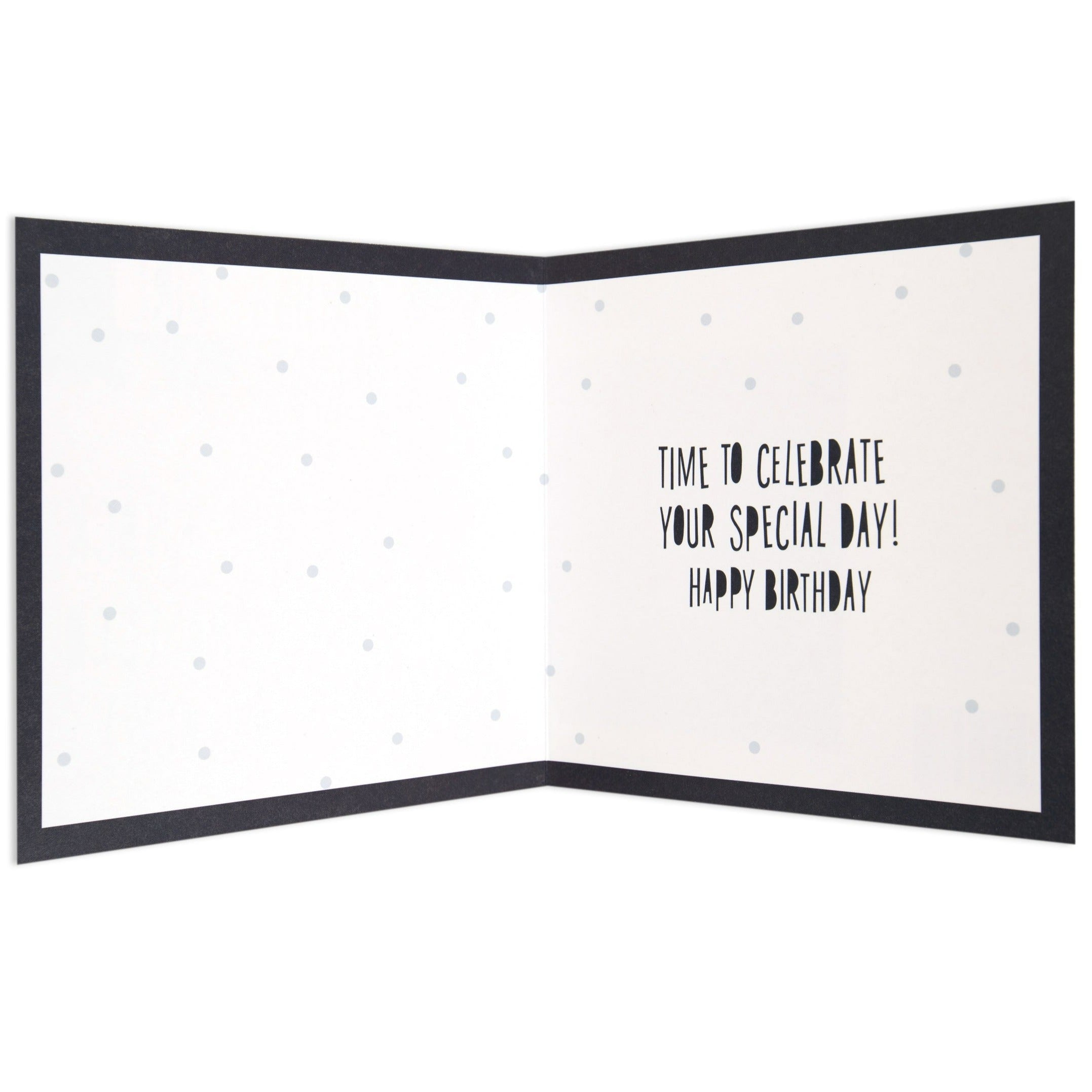It's Prosecco O'clock Googley Eye Fun Birthday Girl Card