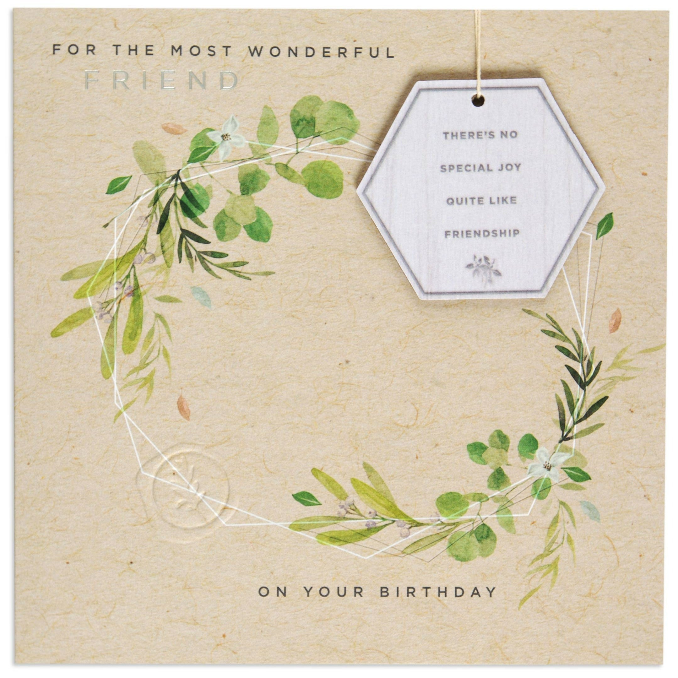 Lovely Illustrated Detachable Keepsake Birthday Card