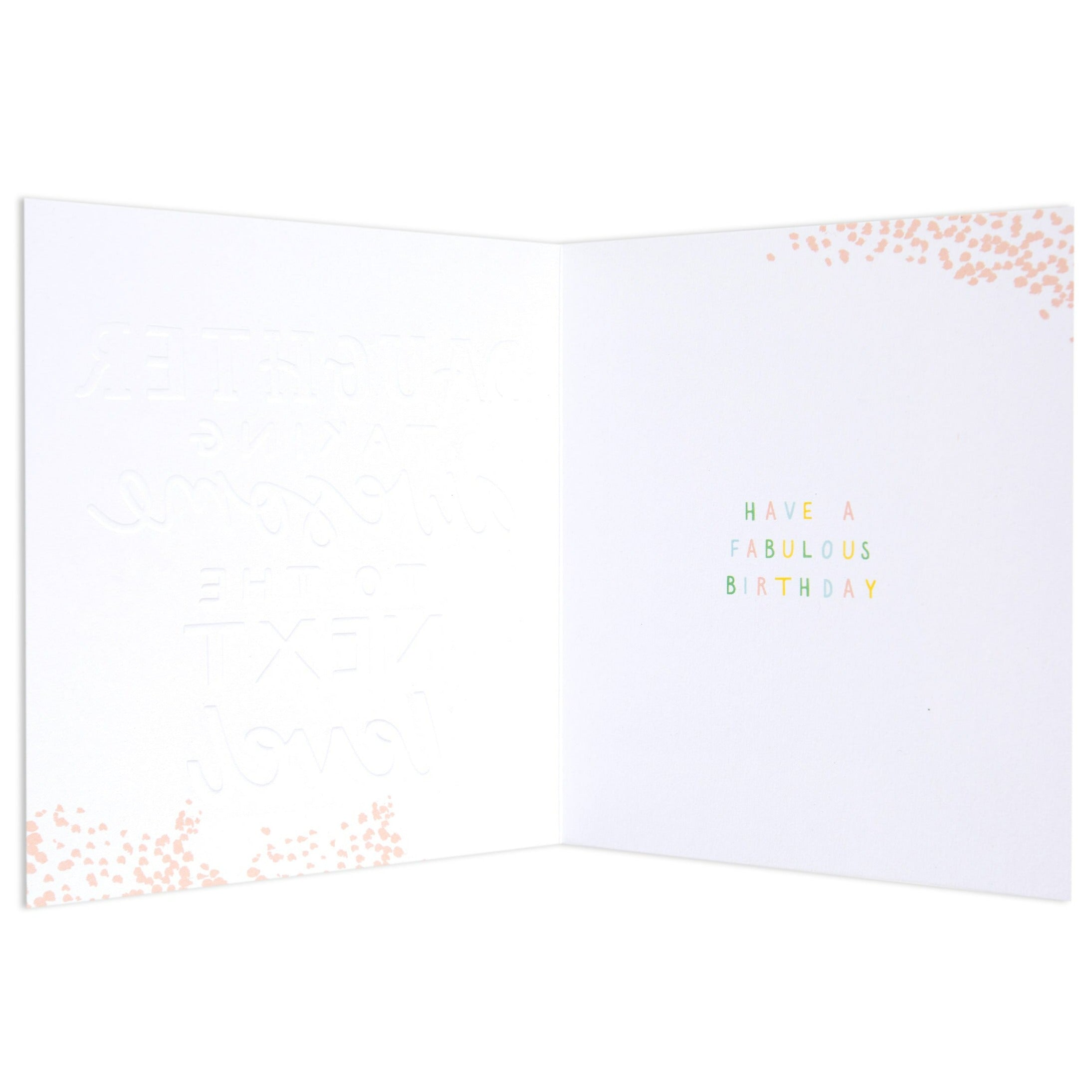 Typically Cool Bright Birthday Card for Daughter