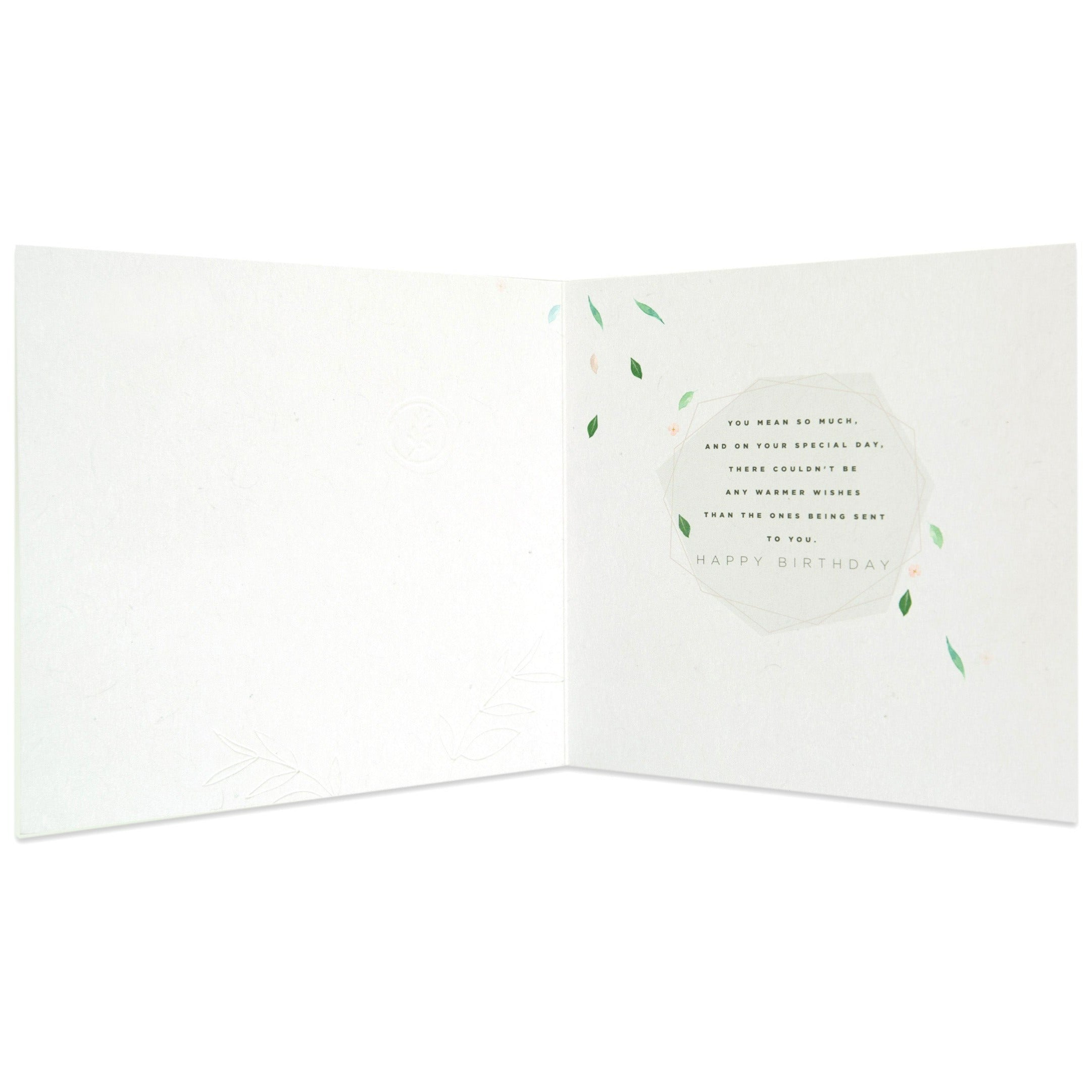Lovely Daughter Detachable Wooden Keepsake Birthday Card