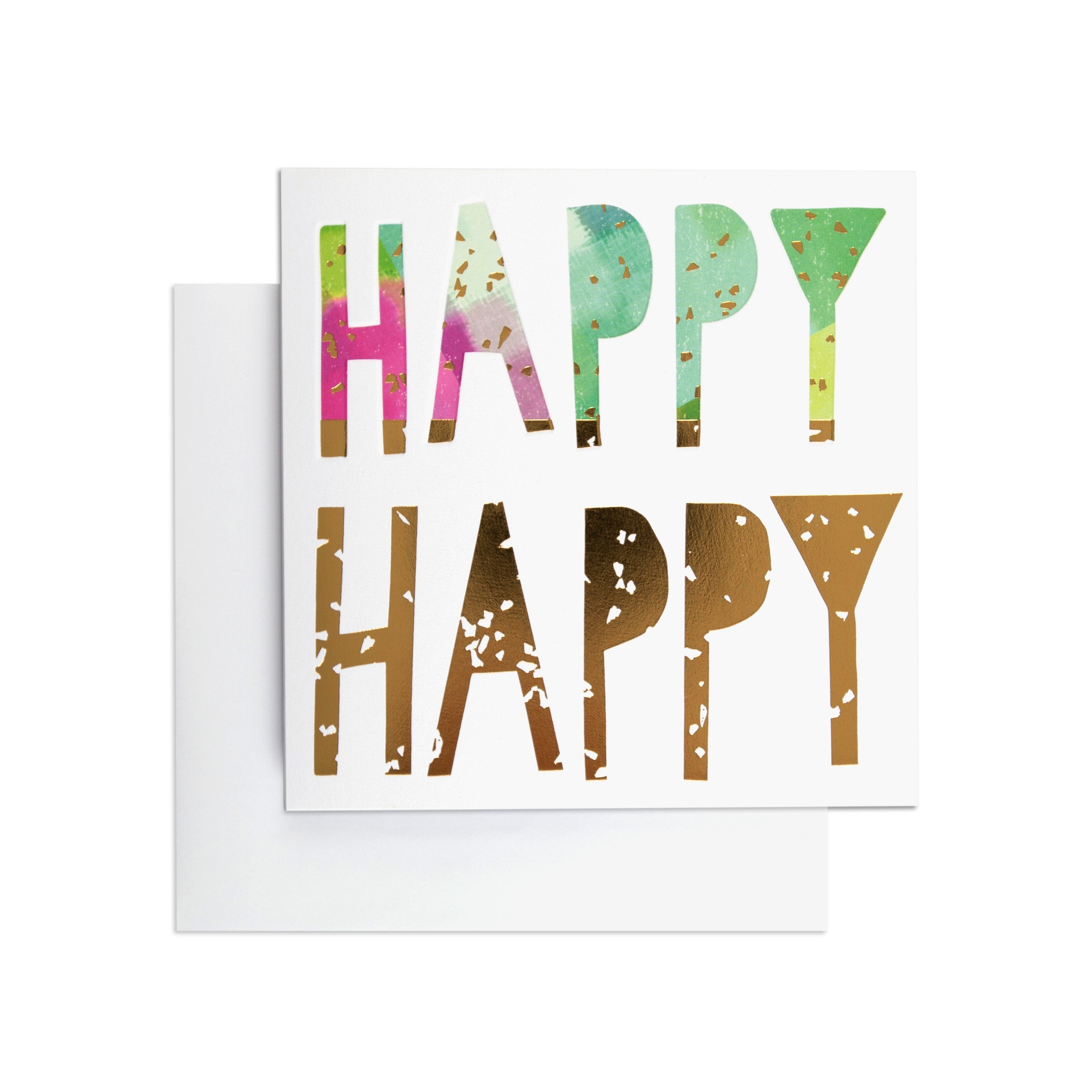 Bright & Colourful Happy Birthday Card