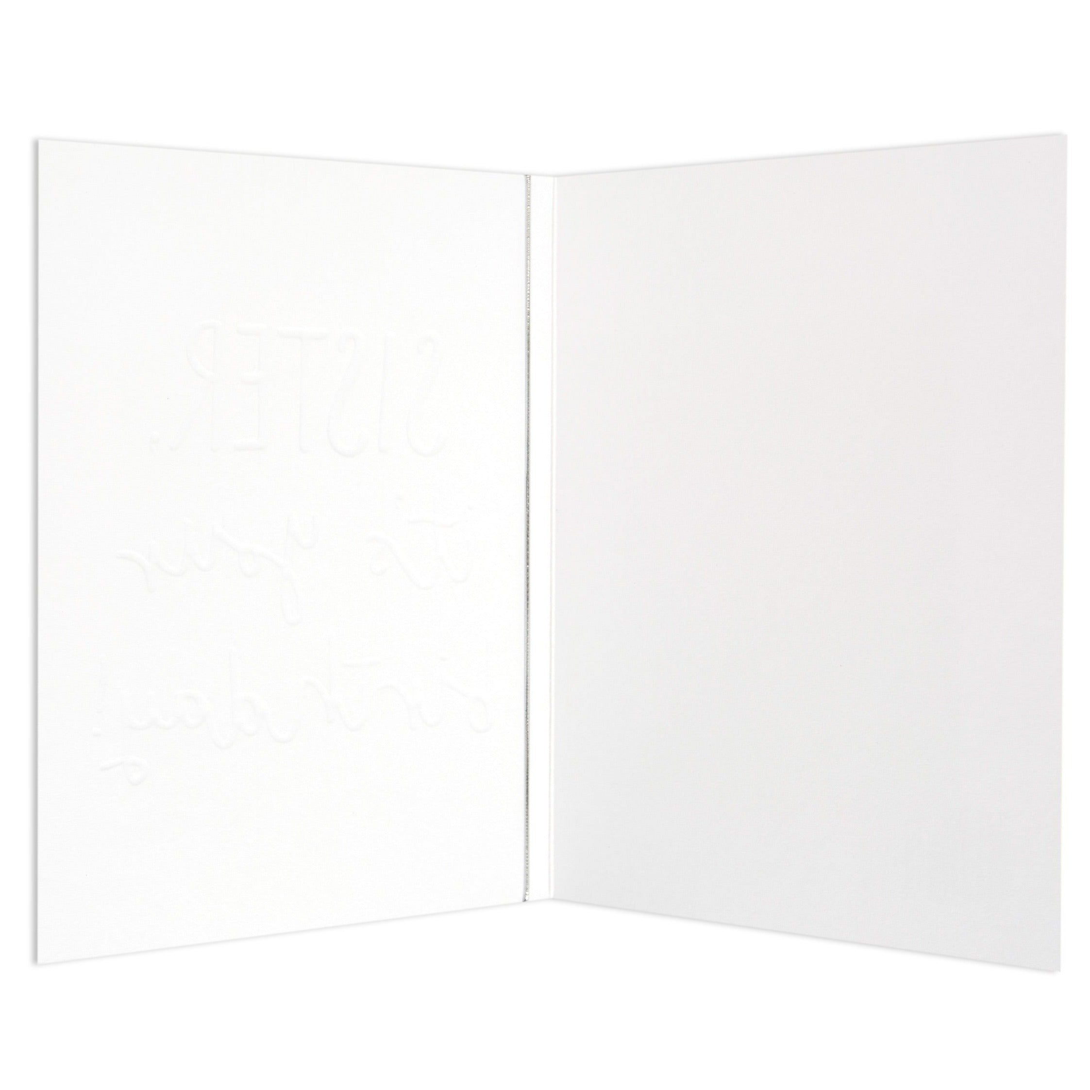 Sister It's Your Birthday Bright Colourful Birthday Card