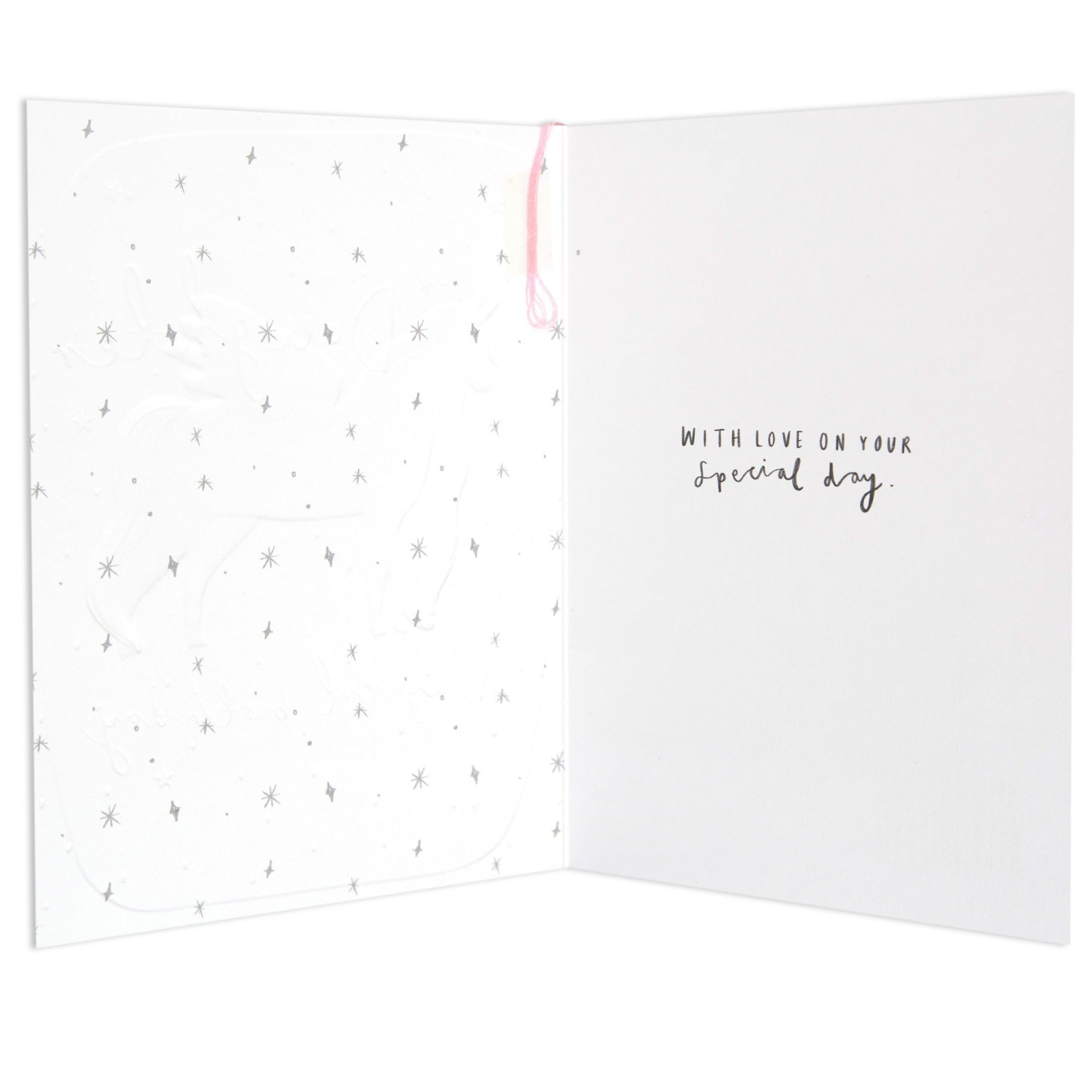Daughter Magical Birthday Colourful Unicorn Birthday Card