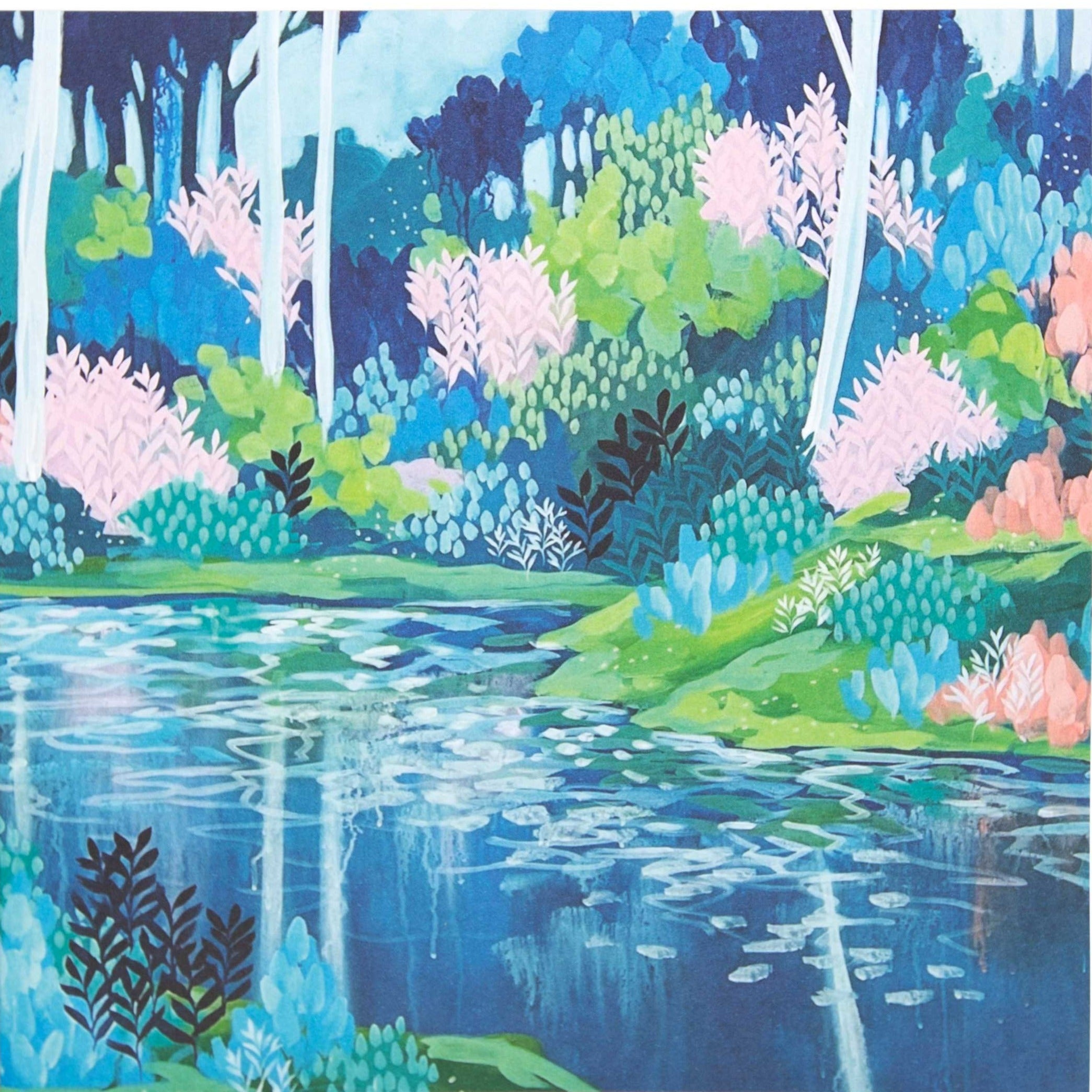 River Island by Clair Bremner Blank Card