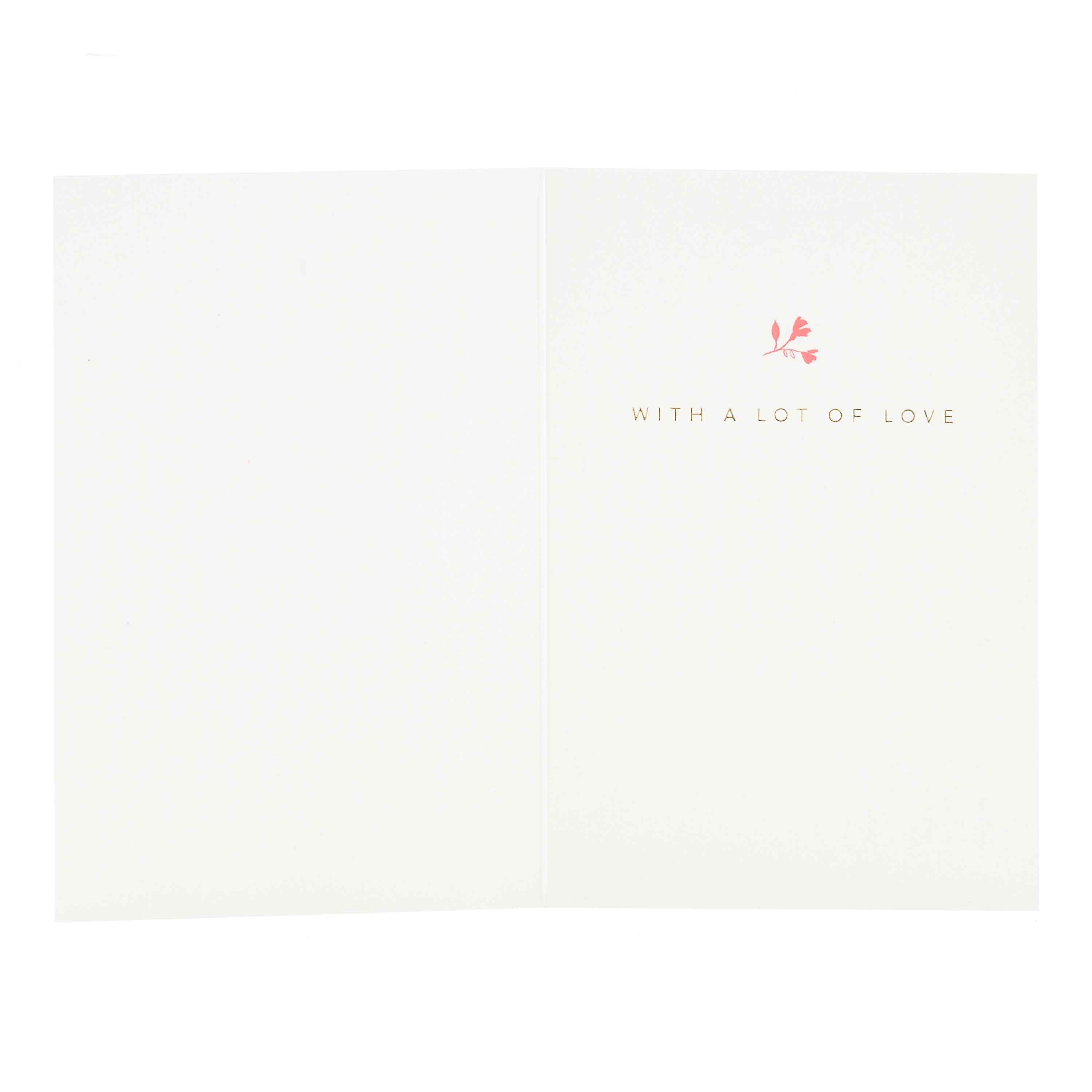Signature Studio Birthday Card - Floral Cupcake