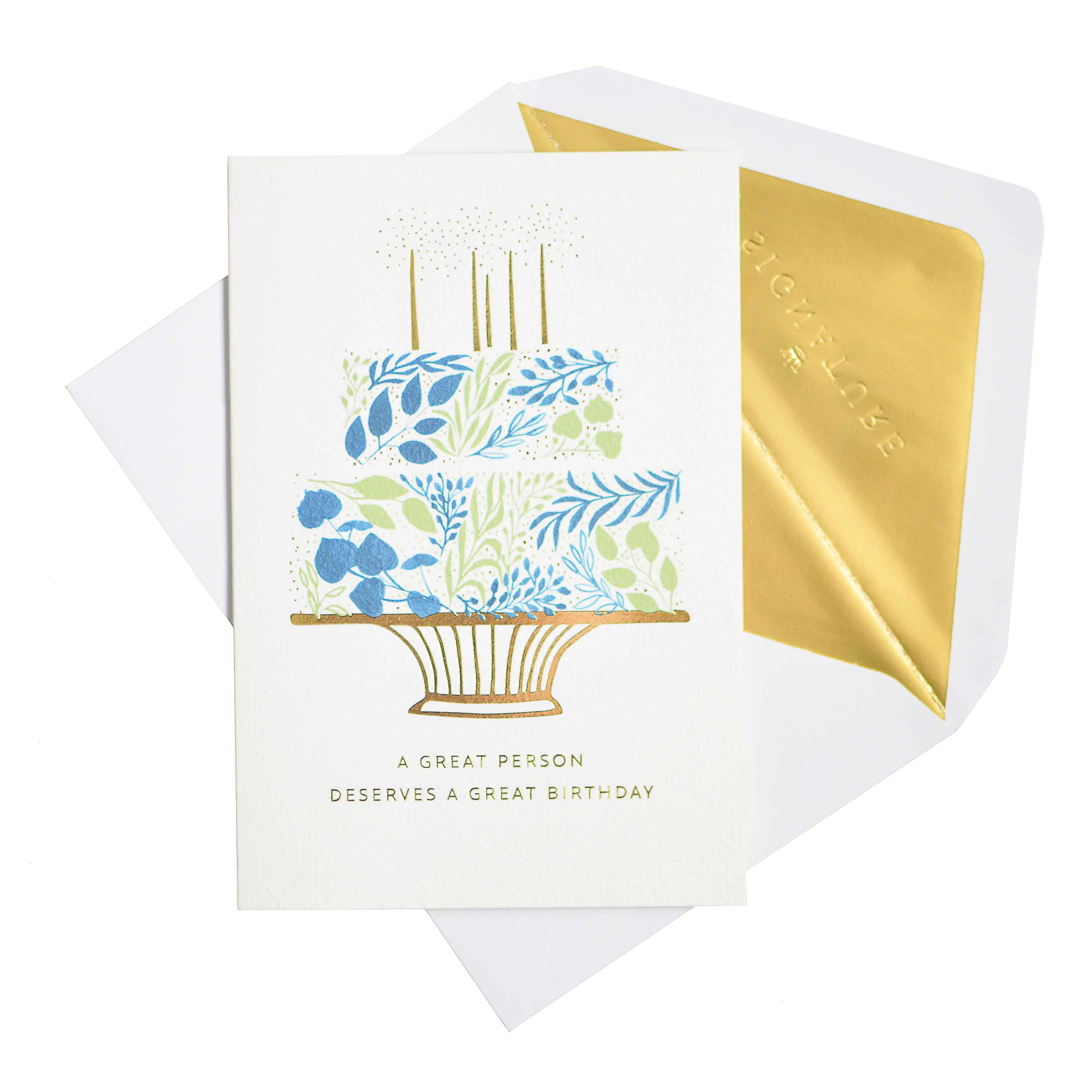 Signature Studio Birthday Card - Great Person, Great Birthday