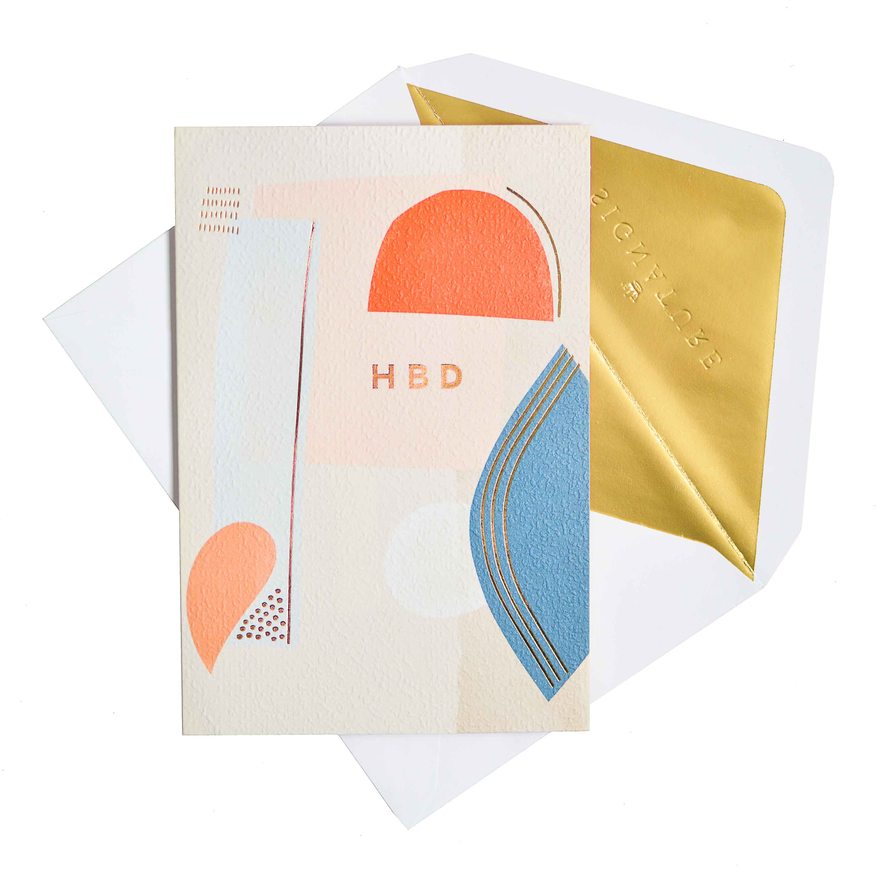 Signature Studio Birthday Card - HBD