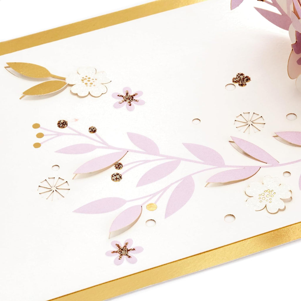 Hallmark Signature Paper Wonder Pop Up Card, Thankful for You (Thinking of You Card, Birthday Card)
