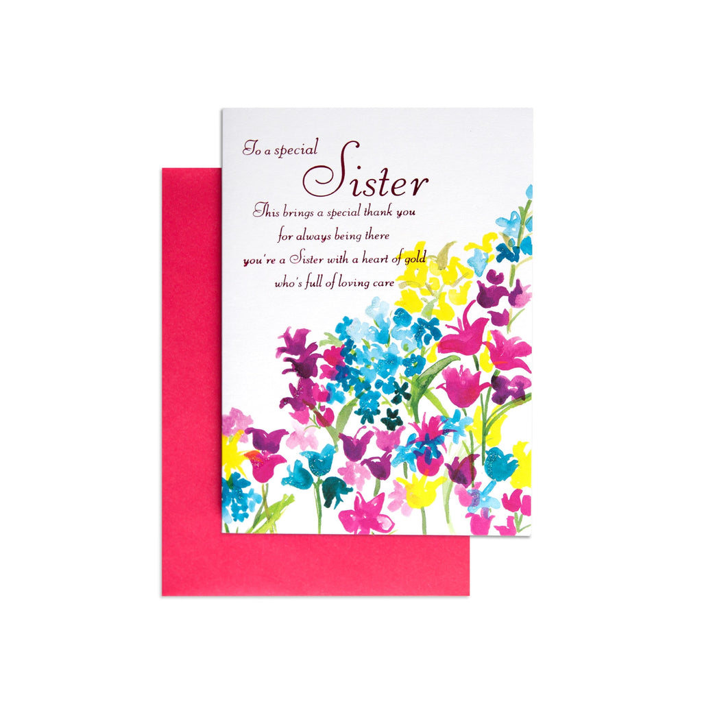 Special Sister Sweet Birthday Card