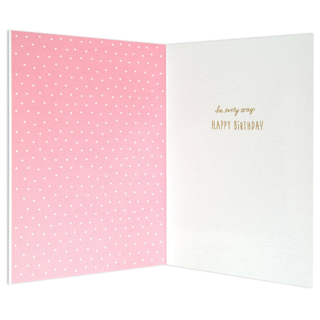 Beautiful And Loved Charming Birthday Card
