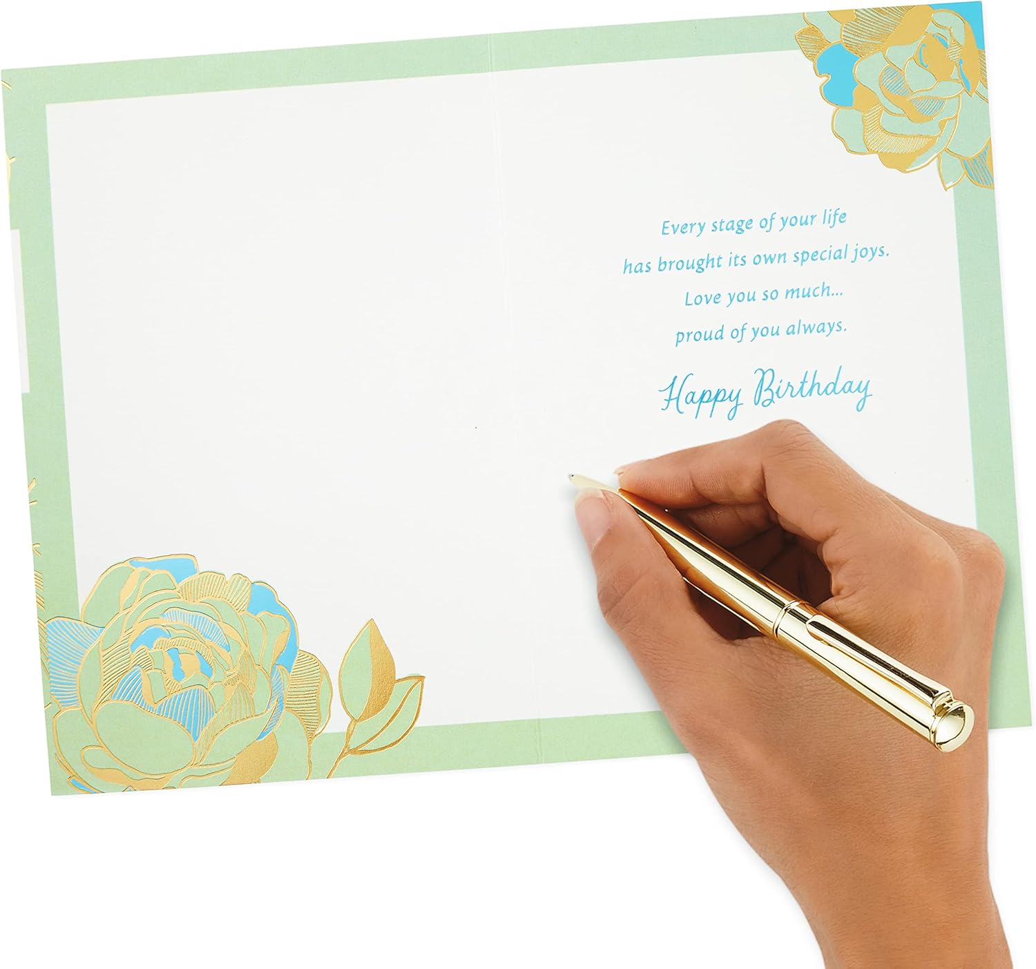 Hallmark Birthday Greeting Card to Daughter (Flowers)