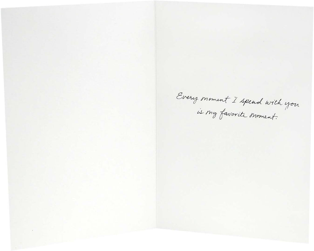 Hallmark Signature Love Card, Time Flies (Romantic Anniversary Card, Birthday Card, Sweetest Day Card)