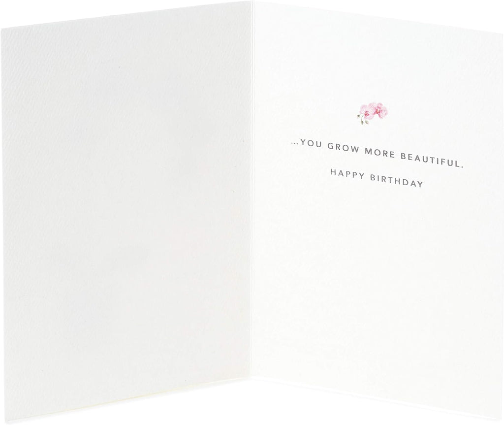 Hallmark Signature Birthday Card for Her (Orchid)