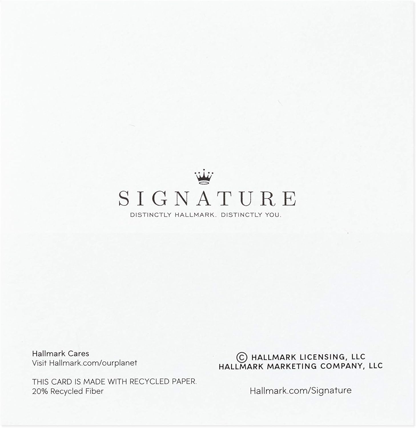 Hallmark Signature Birthday Card for Her (Cake)