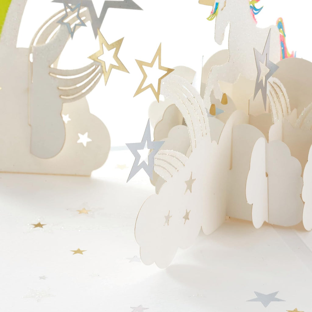 Hallmark Signature Paper Wonder Pop Up Birthday Card (Unicorn, You are Magical)