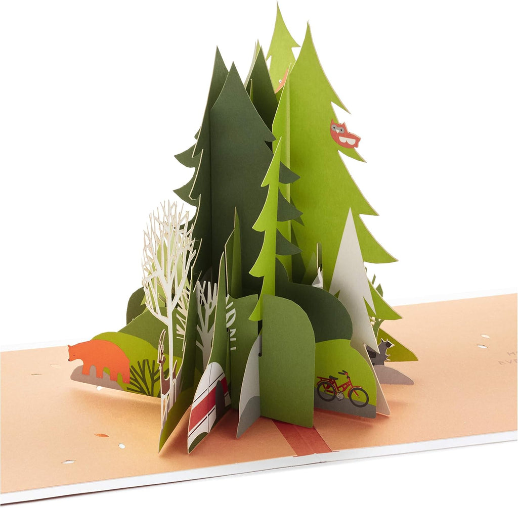 Hallmark Signature Paper Wonder Pop Up Birthday Card (Adventure Awaits)