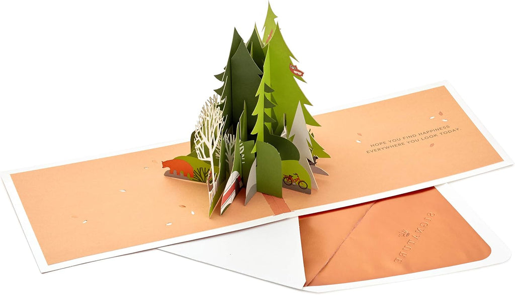 Hallmark Signature Paper Wonder Pop Up Birthday Card (Adventure Awaits)
