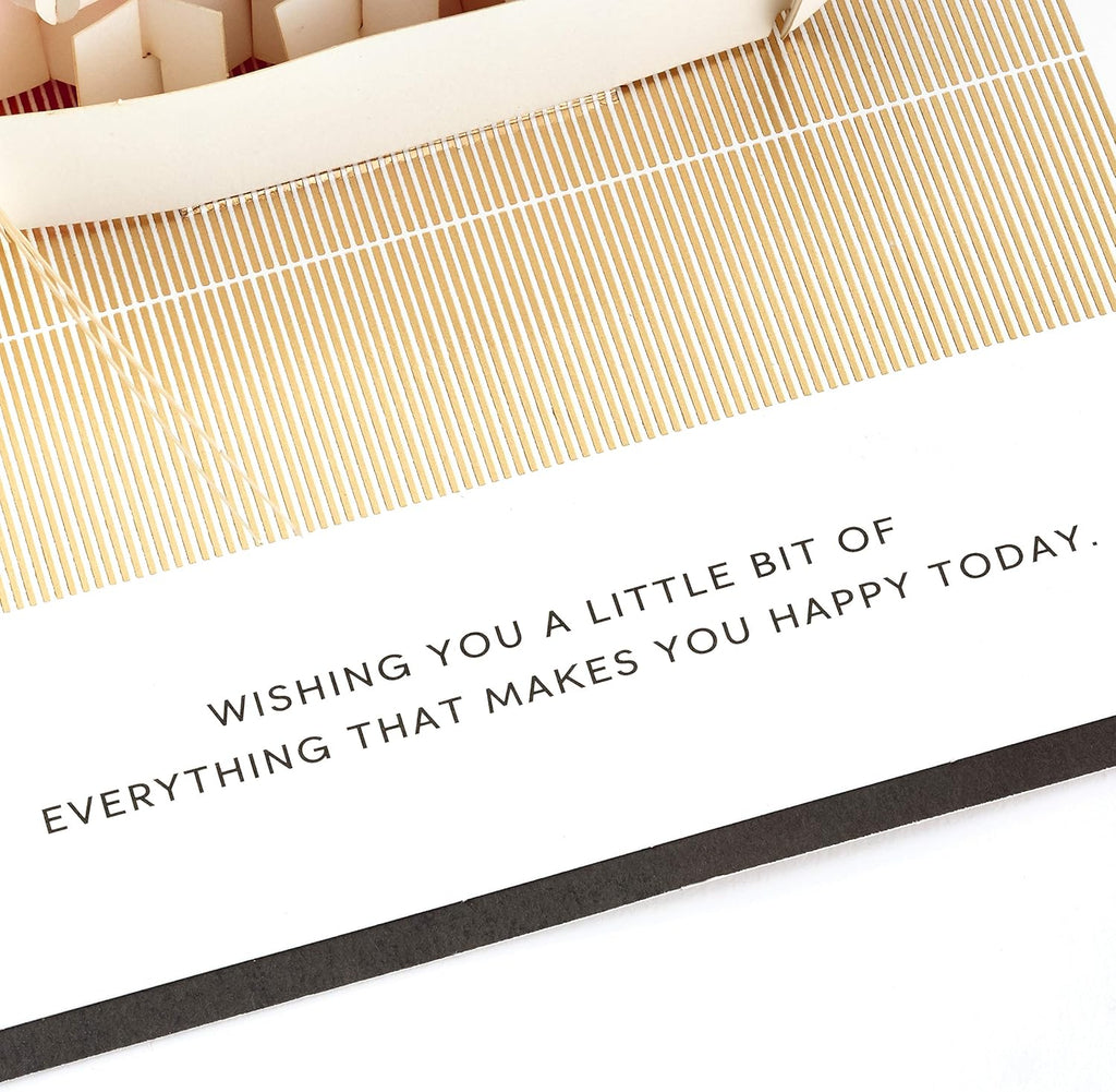 Hallmark Signature Paper Wonder Pop Up Birthday Card (Sushi, Everything That Makes You Happy)
