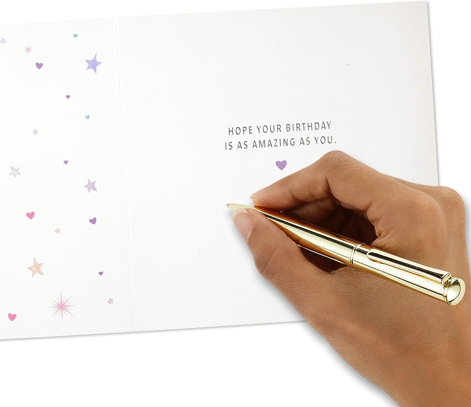 Hallmark Signature Birthday Card for Women (Magical Unicorns)