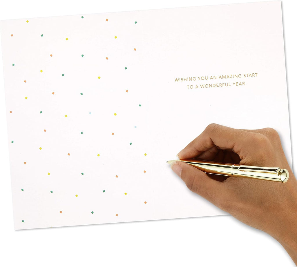 Hallmark Signature Birthday Card (Wonderful Year)
