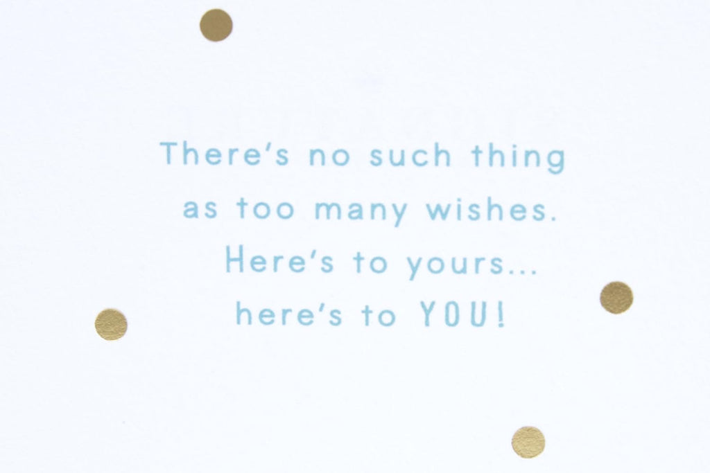 Hallmark Signature Birthday Greeting Card (Candle Bundle)