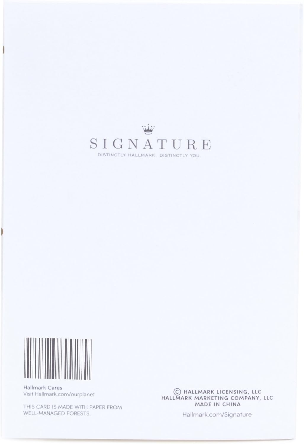 Hallmark Signature Birthday Greeting Card (Candle Bundle)