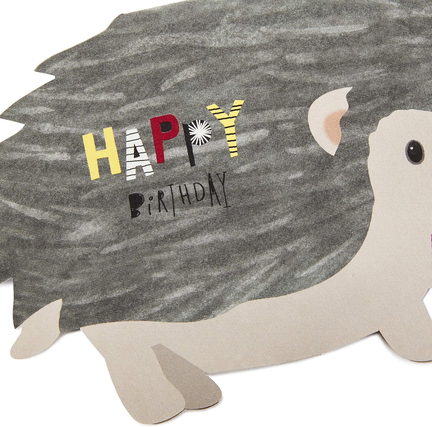 Hallmark Pop Up Birthday Card (3D Honeycomb Hedgehog)