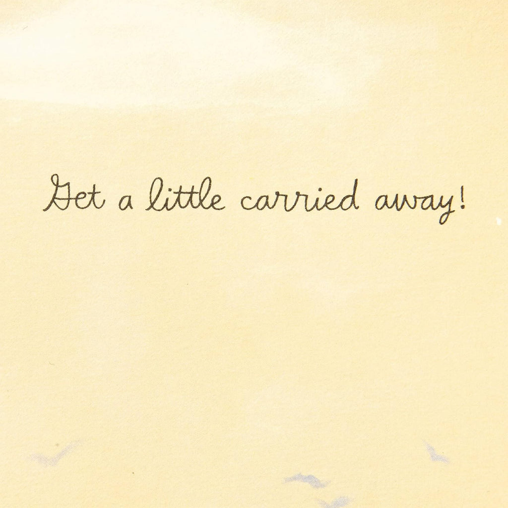 Hallmark Paper Wonder Pop Up Birthday Card (Get Carried Away)